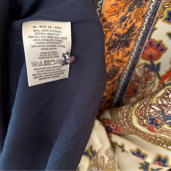 Maeve by Anthropologie~ Barcelona Silk Dress in size 6 - Picture 10 of 14